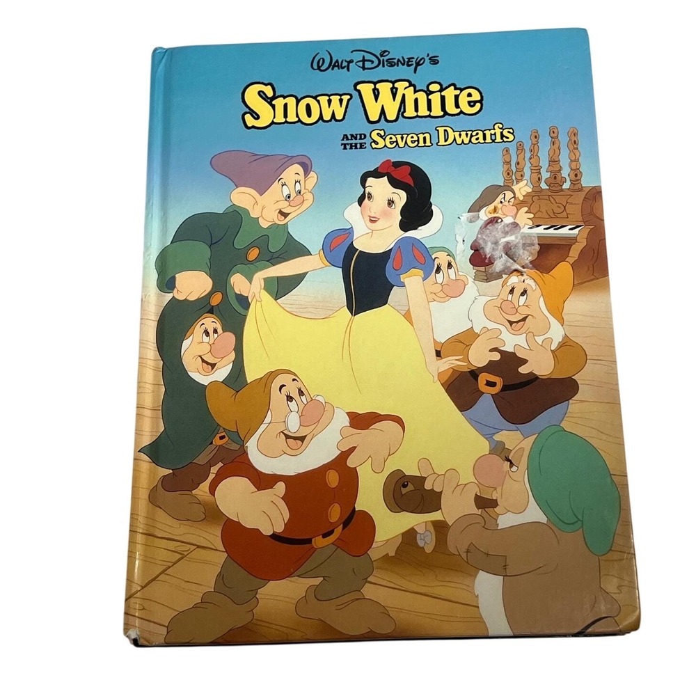 Walt Disney Snow‎ White and the Seven Dwarfs Hardcover Book 0453031668